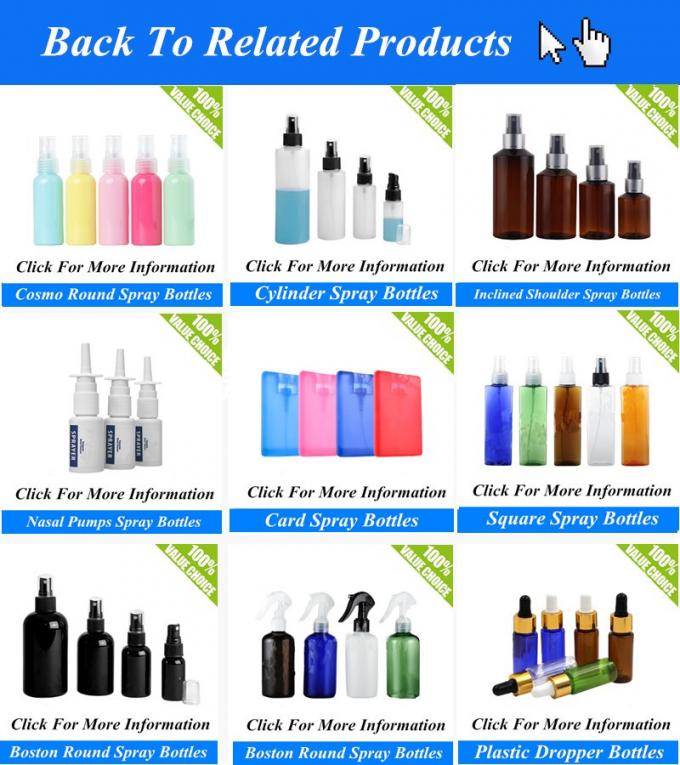 Le meilleur animal familier de vente a clairement givré le mini corps en plastique blanc de parfum de l'eau de salon scintillent vente en gros de habillage de cheveux de bouteille de jet