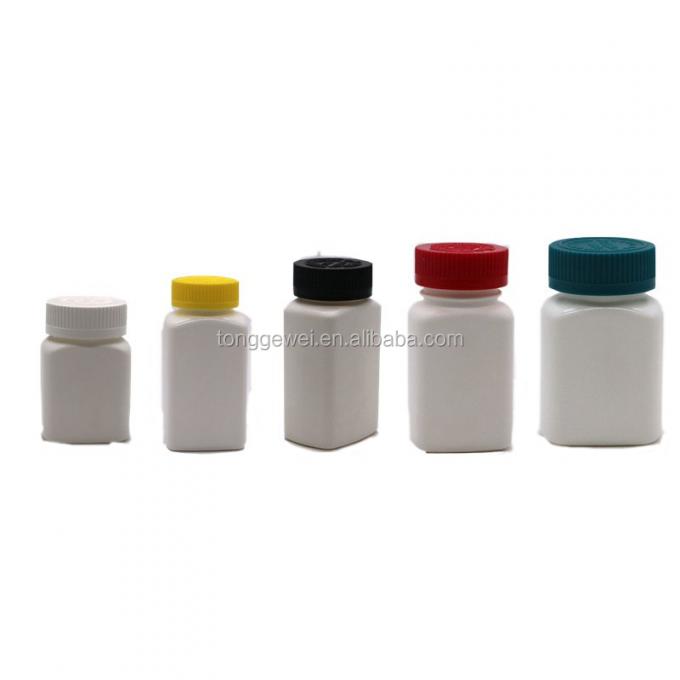Le meilleur 50ml de vente 100ml 500ml 2oz 4oz 8oz a adapté le petit enfant aux besoins du client rend la vente en gros en plastique blanche résistante de bouteille de médecine
