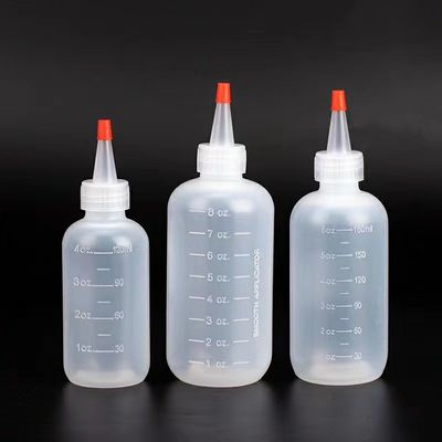 Screw Cap HDPE Ldpe Plastic Containers Empty Drop Bottle