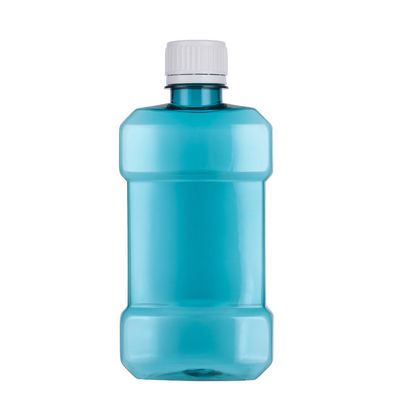 Bouteille en plastique 120ml 4oz de collutoire d'animal familier vide transparente