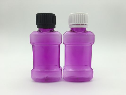 impression pourpre d'écran de bouteille de collutoire de compression de 150ml 250ml