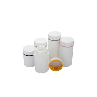 Écran imprimant l'ANIMAL FAMILIER blanc en plastique de bouteilles de pilule de la médecine 150ml