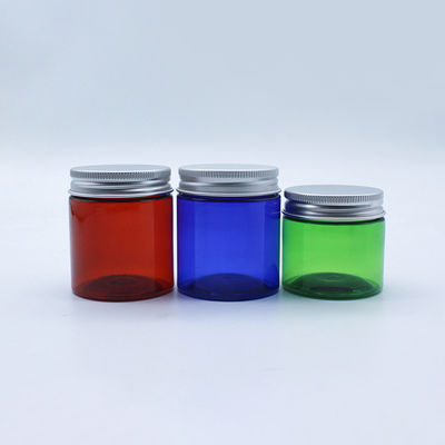 la couleur de 1oz 2oz a adapté le pot aux besoins du client crème en plastique de bouche d'ANIMAL FAMILIER large de bouteille